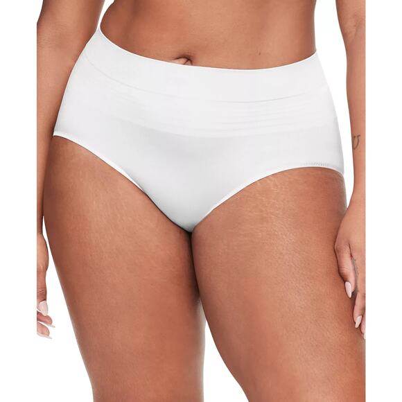 Warner's No Pinches No Problems Seamless Brief Underwear White Size L 1010 - Picture 1 of 2